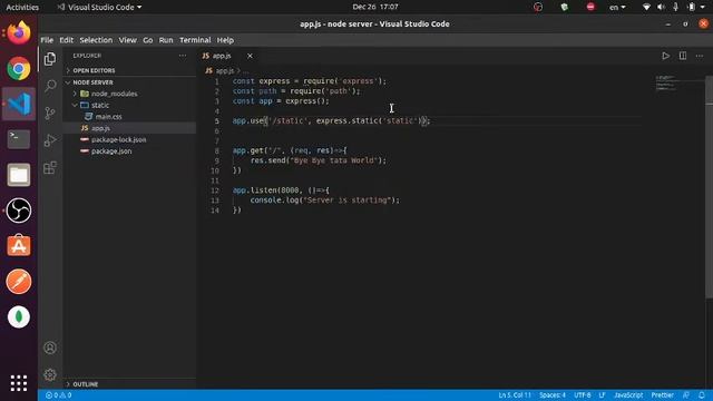 Web Server with the use of Node and Pug TE смотреть онлайн