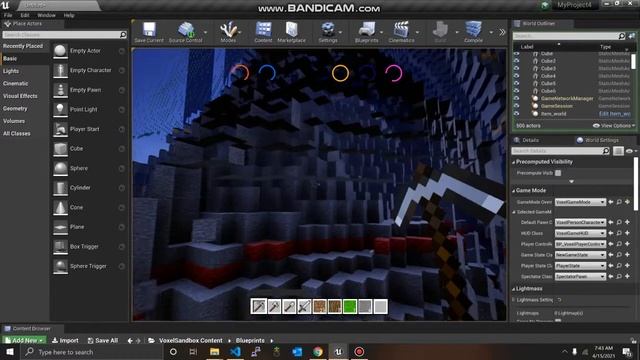Voxel Game demonstration смотреть онлайн