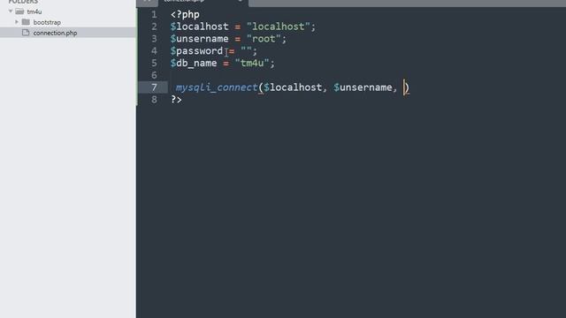 CRUD: Create Connection with PhpMyAdmin in php смотреть онлайн