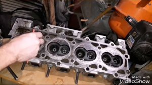 Шарошивание сёдел клапанов