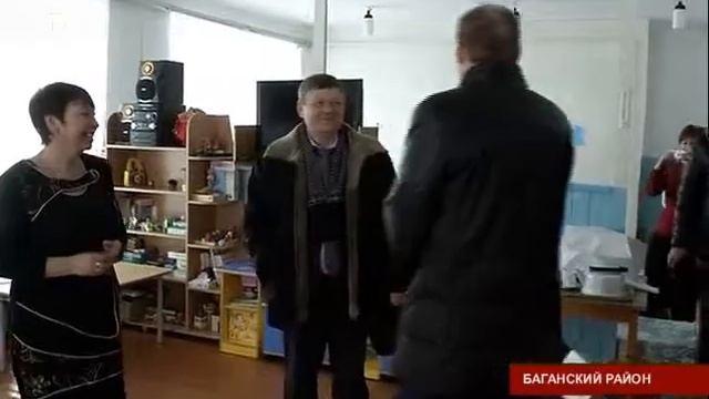 Губернатор Юрченко распорядился реконструировать школу и построить детский сад в Багане смотреть онлайн