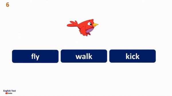 Action Verbs Quiz for Kids