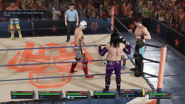 WWE 2K23 MyRise Gameplay Walkthrough Part 2 FULL GAME [4K 60FPS PS5] - No Commentary смотреть онлайн