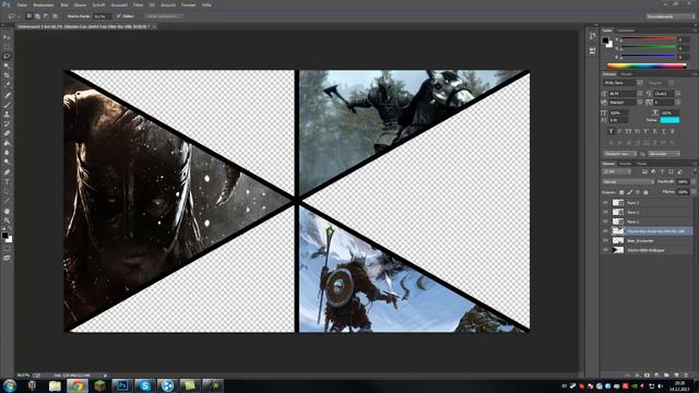 Skyrim Wallpaper [Speedart] [HD] смотреть онлайн