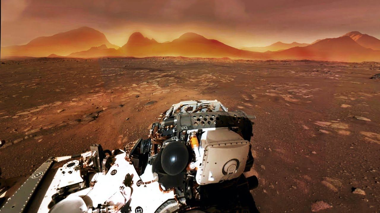 Первые реальные снимки Марса! Посадка Марсохода Perseverance смотреть онлайн