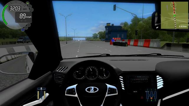 Сити Кар Драйвинг 1.4.1 Lada Vesta смотреть онлайн