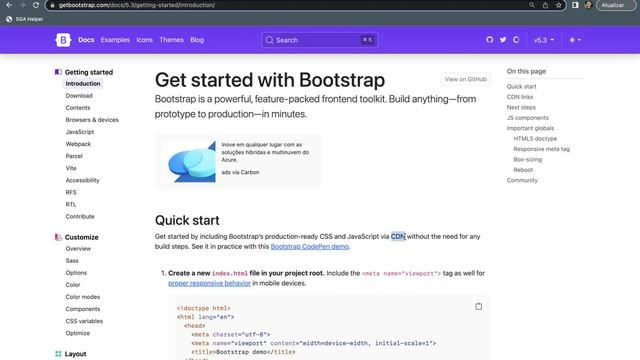 #8 - Layouts Responsivos com Bootstrap 5 - Introdução e Instalação do Bootstrap 5 смотреть онлайн