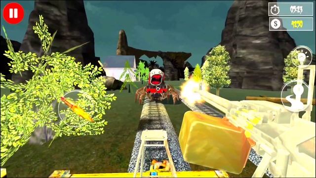 Choo Choo Charles PC vs Choo Choo Charles Mobile | Shiva and Kanzo Gameplay смотреть онлайн