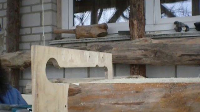 Вырезание шипа ласточкин хвост. Making Tenon Dovetail