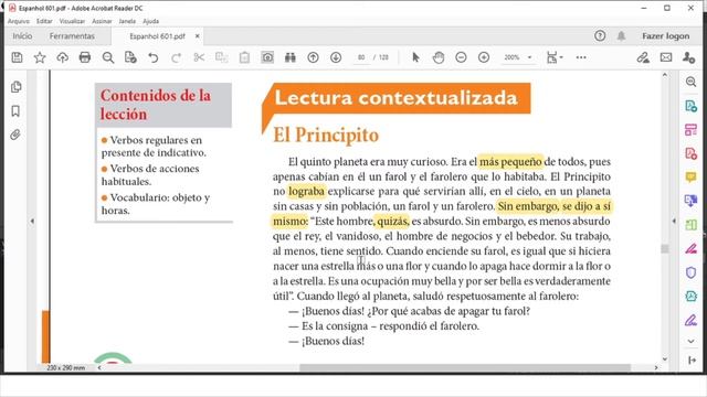 Espanhol - semana 24 (6º ano) смотреть онлайн