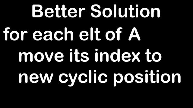 Cyclic Array Rotation in Python and C++ Codility Solutions Lesson 2 смотреть онлайн