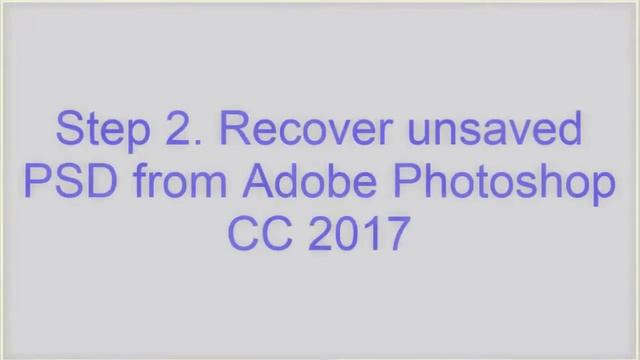 Fix 'Adobe Photoshop CC 2017 Has Stopped Working' Error Without Losing PSD