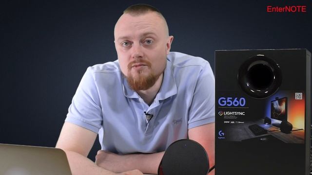 Обзор игровой акустики Logitech G560 LIGHTSYNC смотреть онлайн