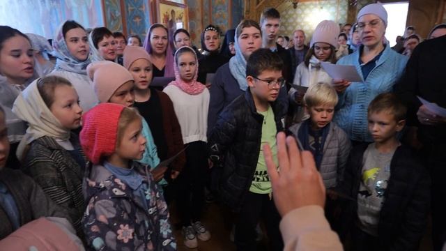 Тропарь Покрову Пресвятой Богородицы. Поют дети смотреть онлайн