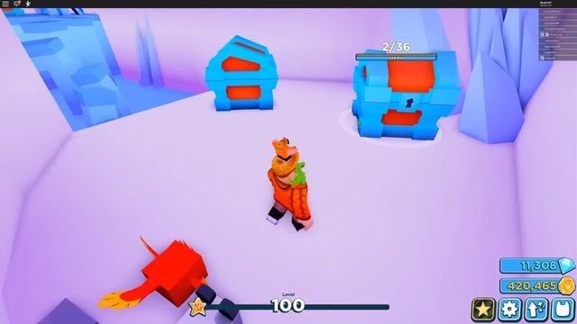 GOLDEN PETS & SECRET WINTER ROOM in PET SIMULATOR 2 смотреть онлайн