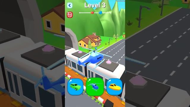 Shape-shifting - Gameplay Walkthrough Part 3 - All Levels 1-5 (Android, iOS) смотреть онлайн