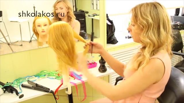 Как ухаживать за учебной головой для причесок (восстанавливаем манекен) смотреть онлайн