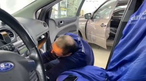 Установка StarLine E96 v2 c GSM модулем на автомобиль Ford Focus