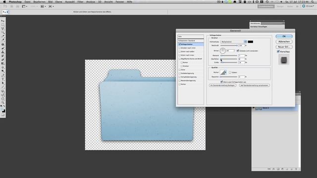 Photoshop Tutorial (German/Deutsch) Symbol auf einem Mac OS Ordner erstellen смотреть онлайн