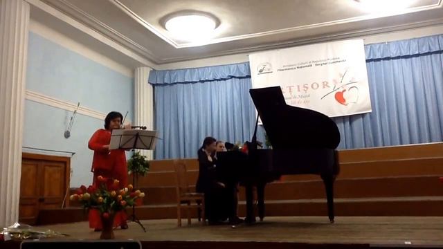 Angela Jerega & Tomoko Siromoto – „Sonata pentru vioară şi pian nr. 1” (MĂRȚIȘOR 2016) смотреть онлайн