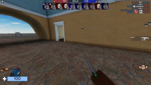 Попытался Получить Скин в Арсенал DA MONKEY WITH DRIP SKIN ARSENAL Roblox смотреть онлайн