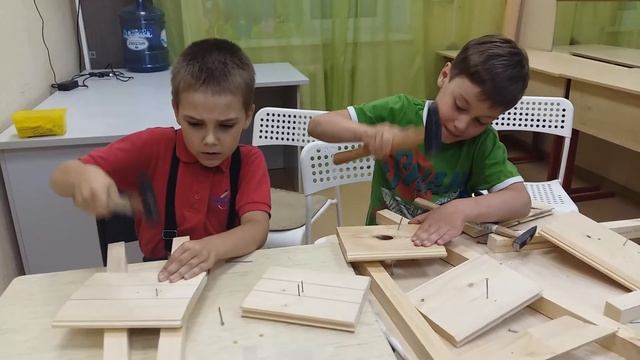 СТОЛЯРНАЯ МАСТЕРСКАЯ для детей 6-14 лет. Детский клуб 