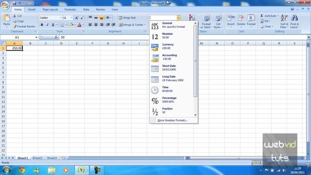 Microsoft Excel - Cell Format смотреть онлайн