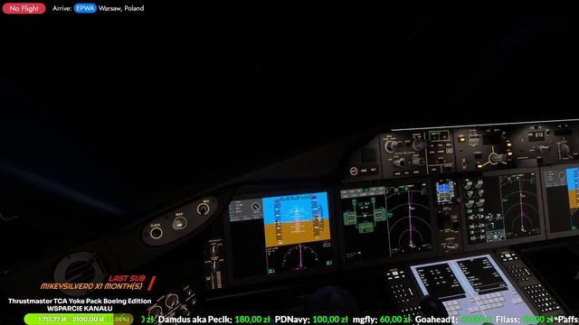 ?MSFS2020 | VATSIM  | B787 |? (LAX) Los Angeles Intl - (WAW) Warsaw Frederic Chopin?