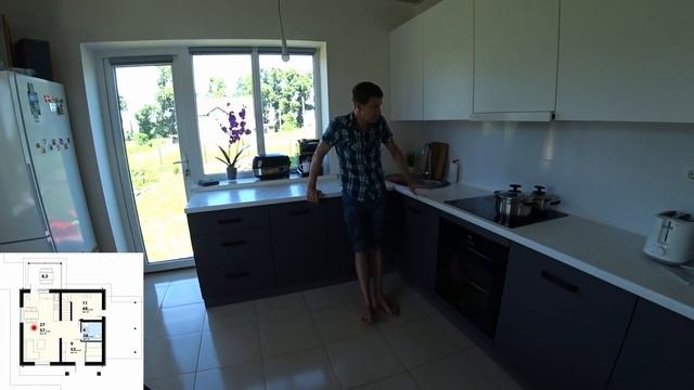 Как построить ДОМ Своими Руками. ОБЗОР ДОМА 2 этажа 100 кв.м. Дом из газобетона своими руками смотреть онлайн