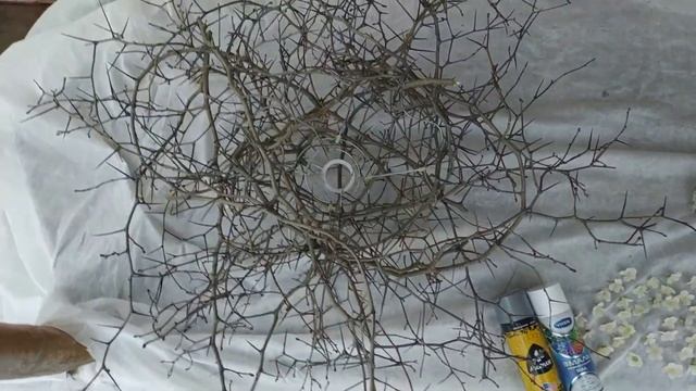 ЛЮСТРА своими руками (из веток) смотреть онлайн