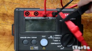 Мегаомметр UNI-T UT502A 2500В Обзор