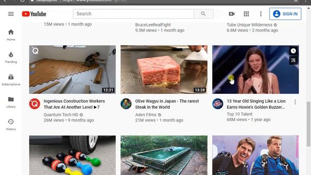 Reviewing the Youtube Homepage - 16.11.2019 :) смотреть онлайн
