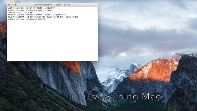 How to compile and run Java in Mac Terminal смотреть онлайн