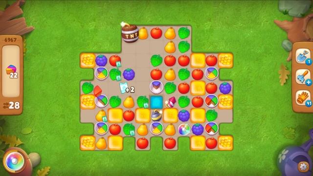 Gardenscapes Садовник #651 (уровни 6961-6973) Начало реконструкции Старинного Городка