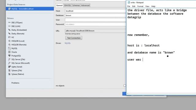 How to Connect MYSQL with DataGrip and Configure it | Write Query and Run it смотреть онлайн