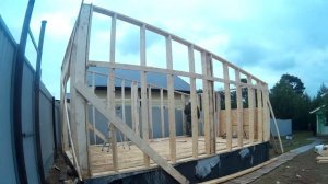 Каркасный гараж 6х4м. Ижевск