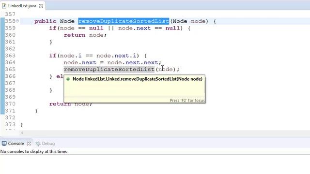 Linked List in Java: 20 - Remove Duplicate elements from a Sorted Linked List смотреть онлайн