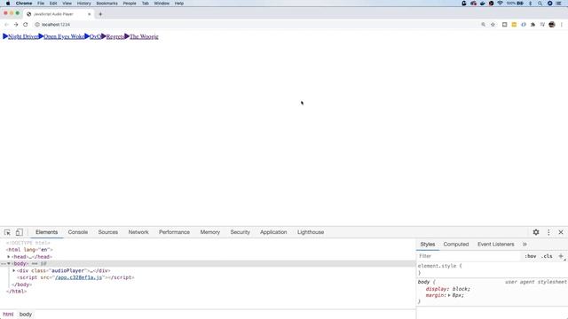 Create a Custom JavaScript Audio Player with playlist & visualizer смотреть онлайн