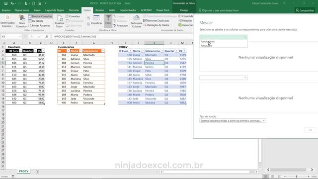 [Power Query] Fazendo PROCV no Power Query смотреть онлайн