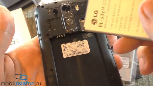 Распаковка LG G3 в топовой комплектации для Южной Кореи (F400L) (unboxing) смотреть онлайн