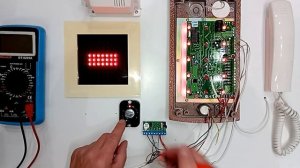 Замена считывателя ТМ, на Mifare. Домофон Цифрал М20М/Т