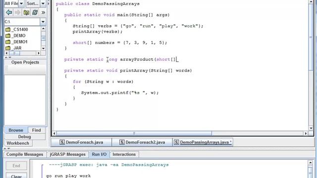 Java Basics - Passing Arrays to Methods смотреть онлайн