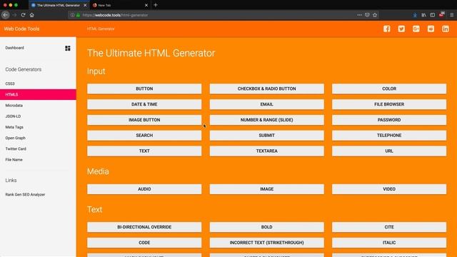 Generate code snippets online for free | Search engine friendly codes смотреть онлайн