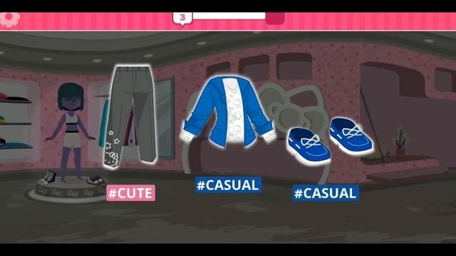 Звезда моды Hello Kitty #Hello Kitty Fashion Star смотреть онлайн