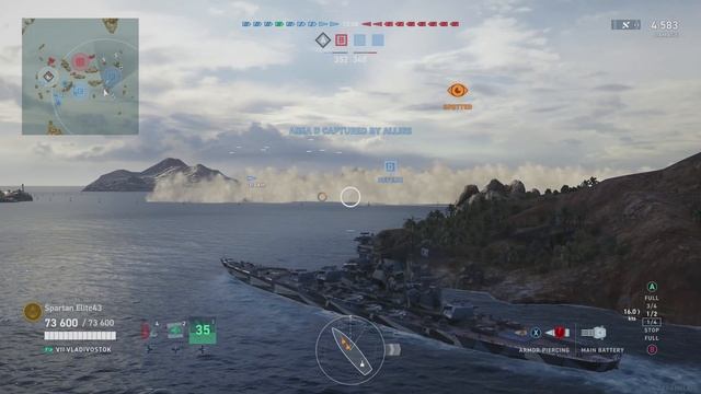 Meet The Vladivostok! Tier 7 Russian Battleship (World of Warships Legends Xbox One X) 4k смотреть онлайн