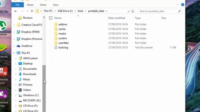 How to Install XBMC KODI on a USB Flash Drive (Portable Kodi 16) смотреть онлайн