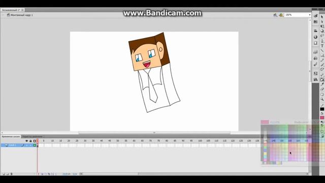 РИСУЕМ В ADOBE FLASH PRO CS 5.5 | GamePlayerHD SpeedART смотреть онлайн