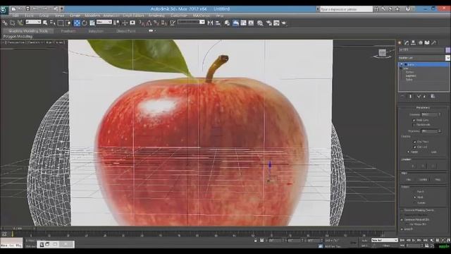 How To Do Apple Modeling With 3ds Max Beginners Tutorials (3d Studiomax)