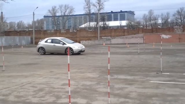 Civic 5D на соревновании