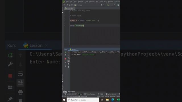 User Input() in Python #pythonforbeginners #pythonprogramming #pythontutorial #programming смотреть онлайн